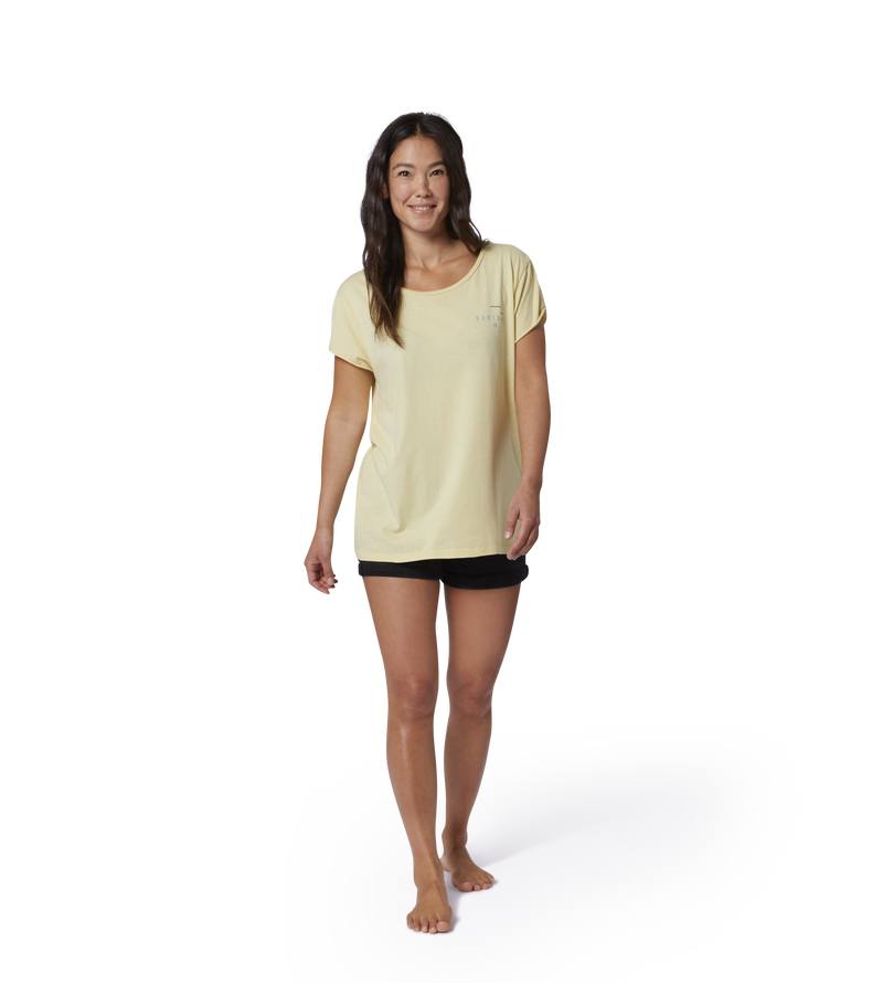 Tee Branded SS women - 300 dirty-sand - 34/XS