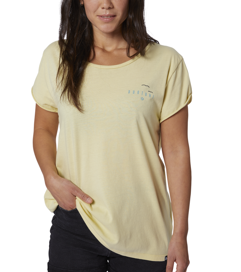 Tee Branded SS women - 300 dirty-sand - 34/XS
