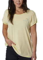 Tee Branded SS women - 300 dirty-sand - 34/XS