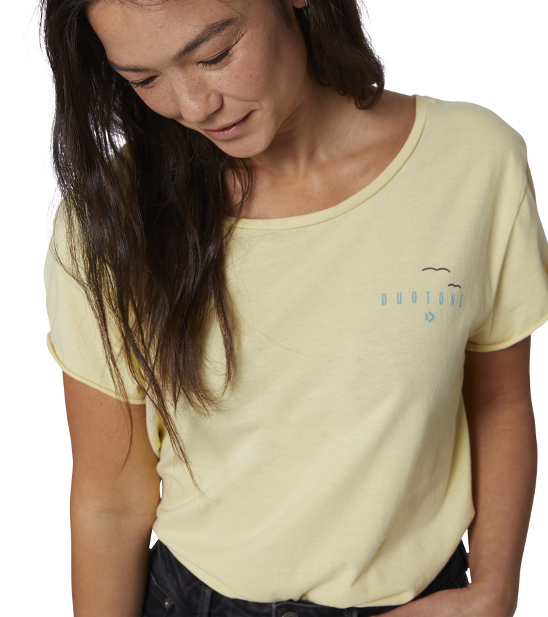 Tee Branded SS women - 300 dirty-sand - 34/XS
