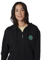 Hoody Team Zip women - 900 black - 34/XS