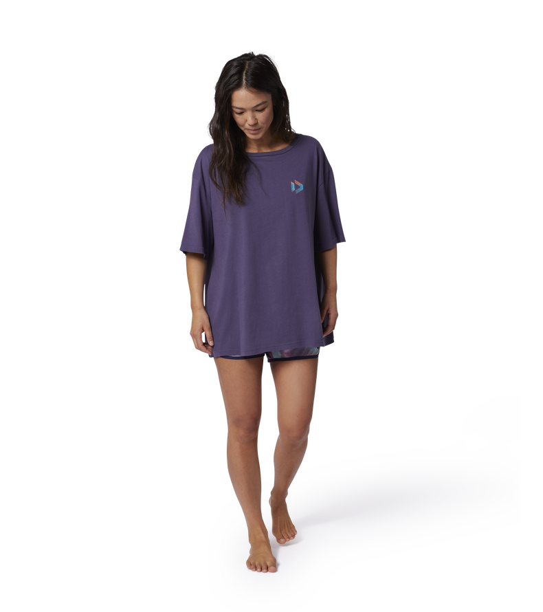 Tee Logo SS women - 204 sturdy-grey - 34/XS
