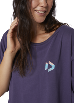 Tee Logo SS women - 204 sturdy-grey - 34/XS
