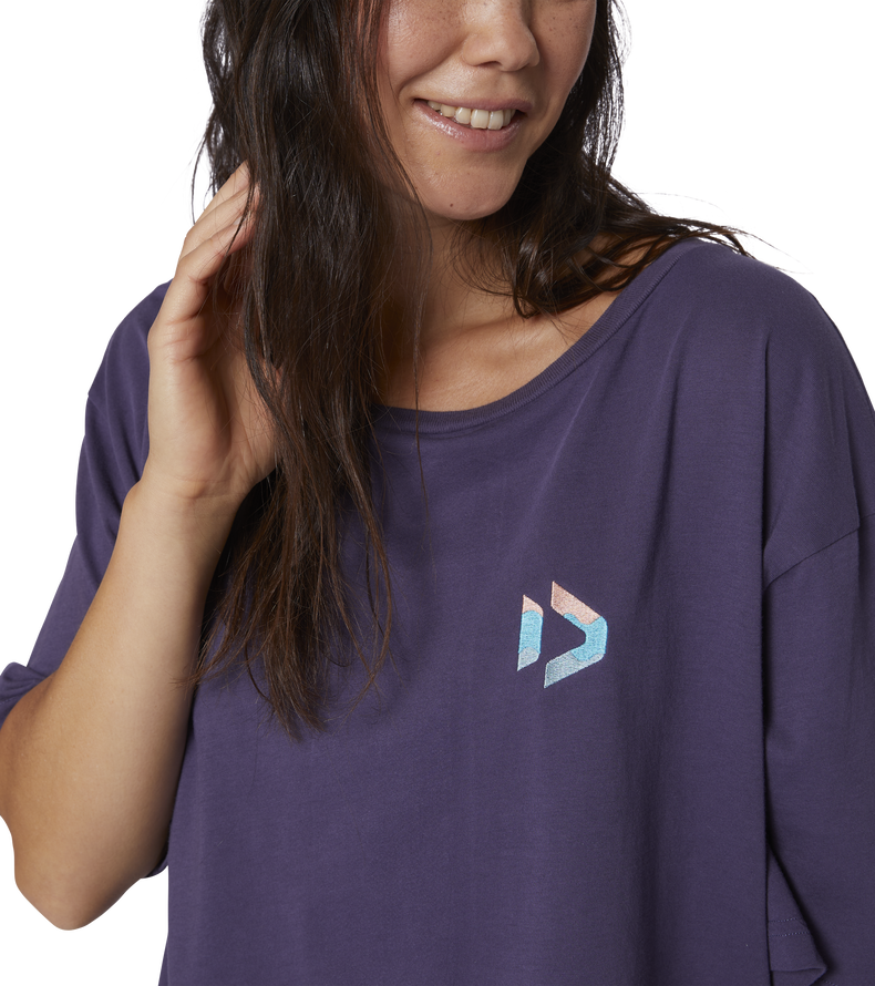 Tee Logo SS women - 204 sturdy-grey - 34/XS