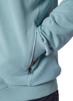 Hoody Zip Team men - 605 aqua - 48/S