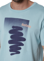 Tee Branded SS men - 605 aqua - 48/S