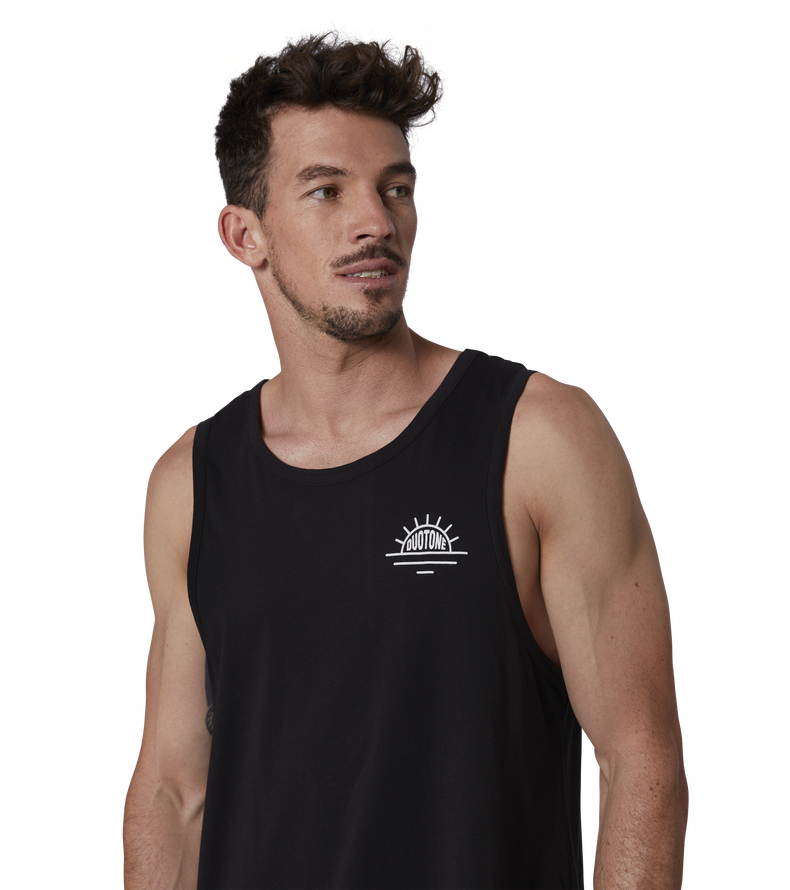 Tank Duotone men - 900 black - 48/S