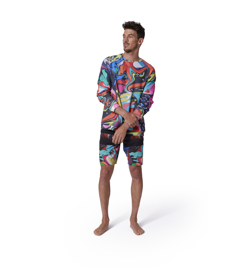Sweater All Over men - 999 multicolour - 48/S
