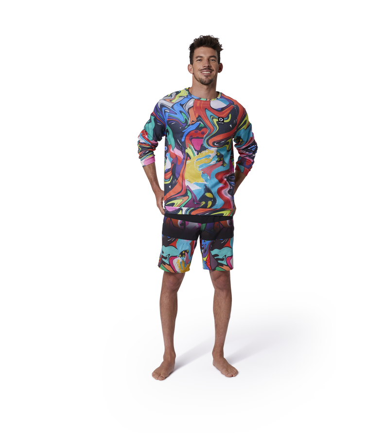 Sweater All Over men - 999 multicolour - 48/S