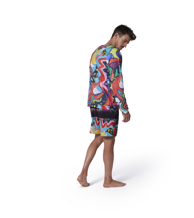 Sweater All Over men - 999 multicolour - 48/S