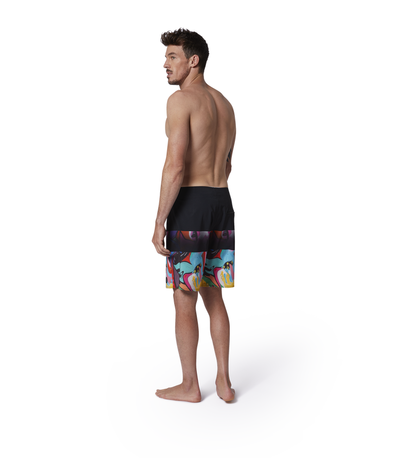 Boardshorts DT 19inch men - 999 multicolor - 29/XS-S