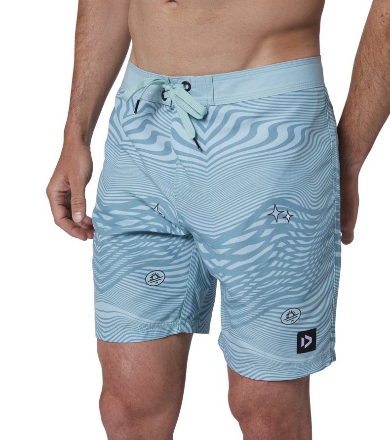 Boardshorts DT 17inch men - 605 aqua - 33/M-L