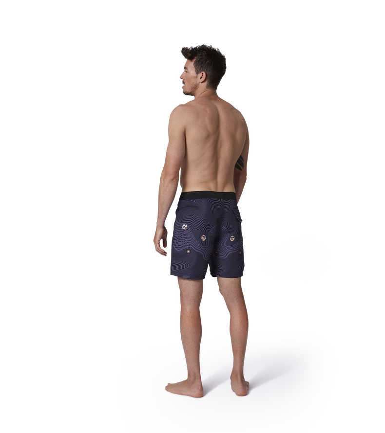 Boardshorts DT 17inch men - 900 black - 29/XS-S