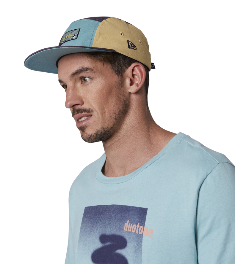 Cap New Era Adjustable Block - 204 study-grey/605 aqua - OneSize