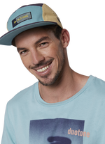 Cap New Era Adjustable Block - 204 study-grey/605 aqua - OneSize