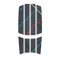 Traction Pad Team Front - C56:dark-grey/stripes