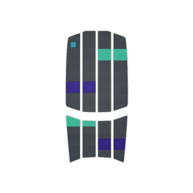 Traction Pad Team Front (Mini) - C54:dark-grey/violet - 3mm