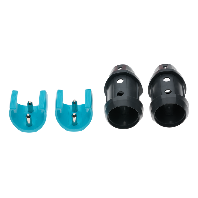 Double Pin.Lock (2pcs) (SS22) - C71:grey/turquoise - S/28