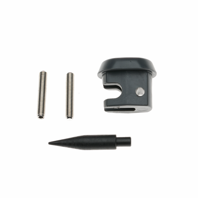 Plastic Head & Grub Screw Click Bar (SS23-onw) - C53:grey - Onesize