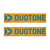 3D Logo Sticker (2pcs) - C83:petrol - 15x2.97cm