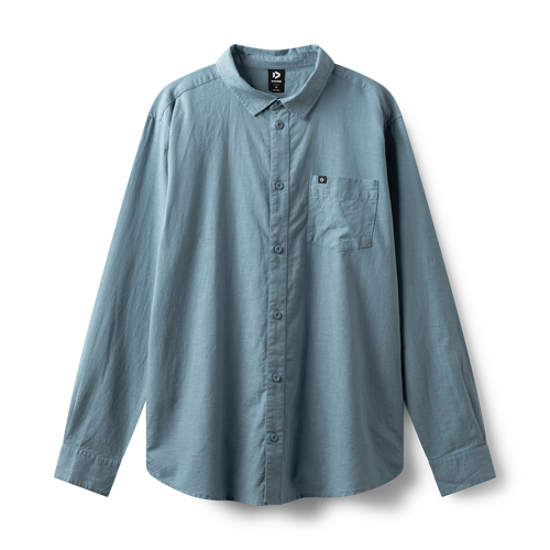 Shirt Breeze LS unisex - 724 blue-fog