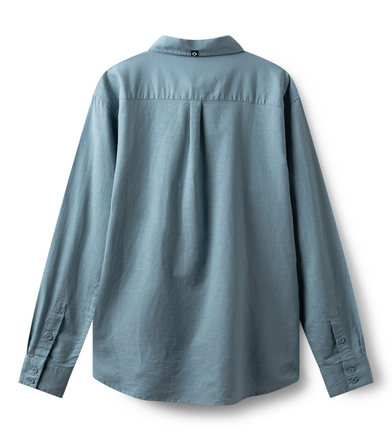 Shirt Breeze LS unisex - 724 blue-fog - 46/XS