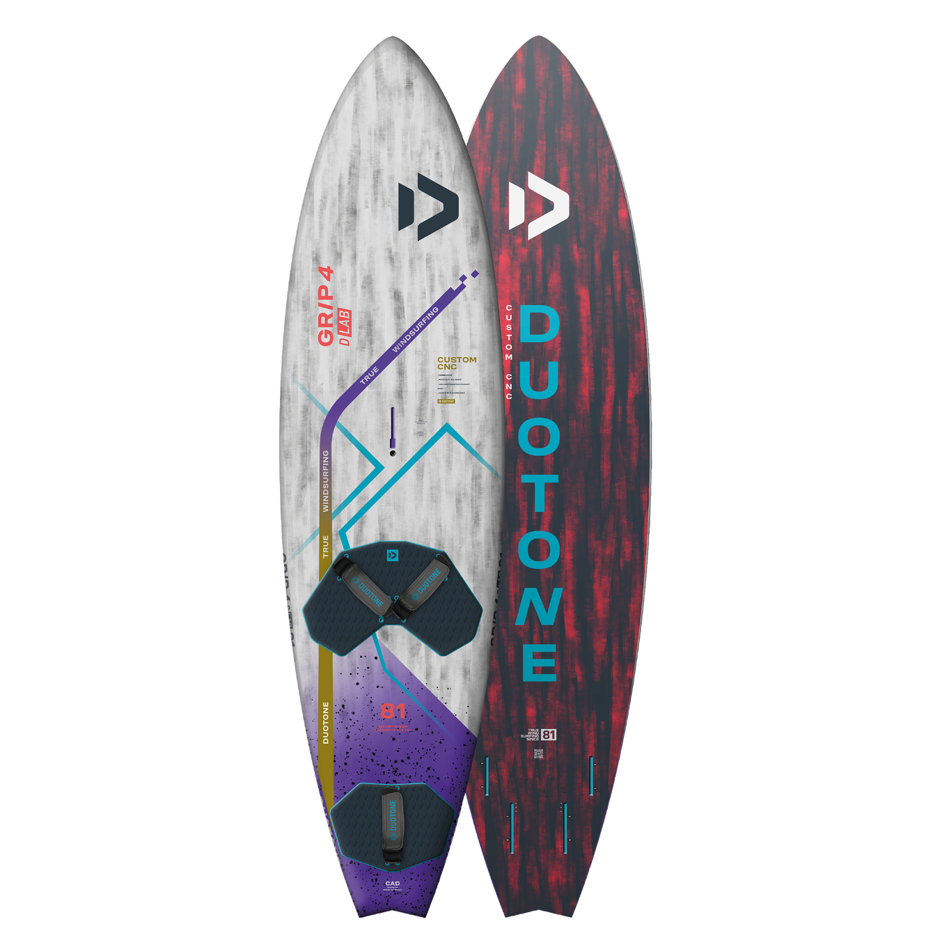 GRIP 4 D/LAB 2024 ᐅ fully dedicated quad highend wave board DUOTONE