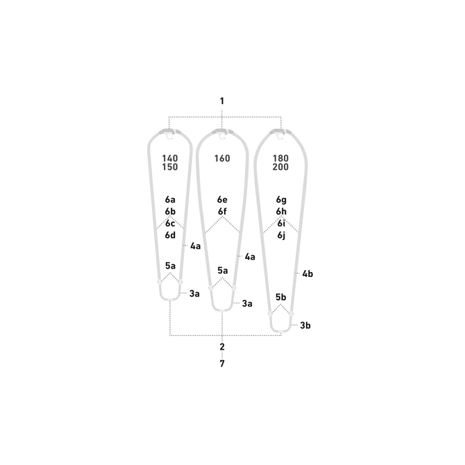 Alu Tailend oval complete w. VTS Tail (SS22-SS24) - C99:random - L/26