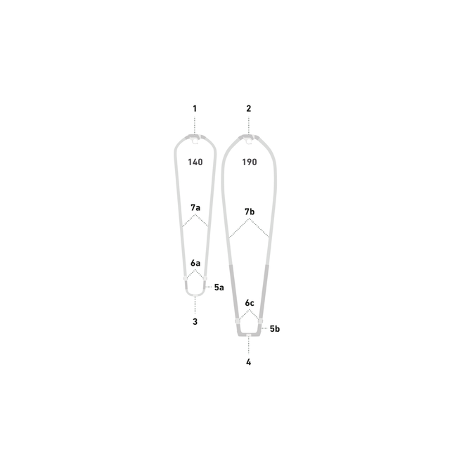 Boom Spare Platinum Aero Boom Tailend (SS19-21) - Unicolor - 140 (23,5mm)