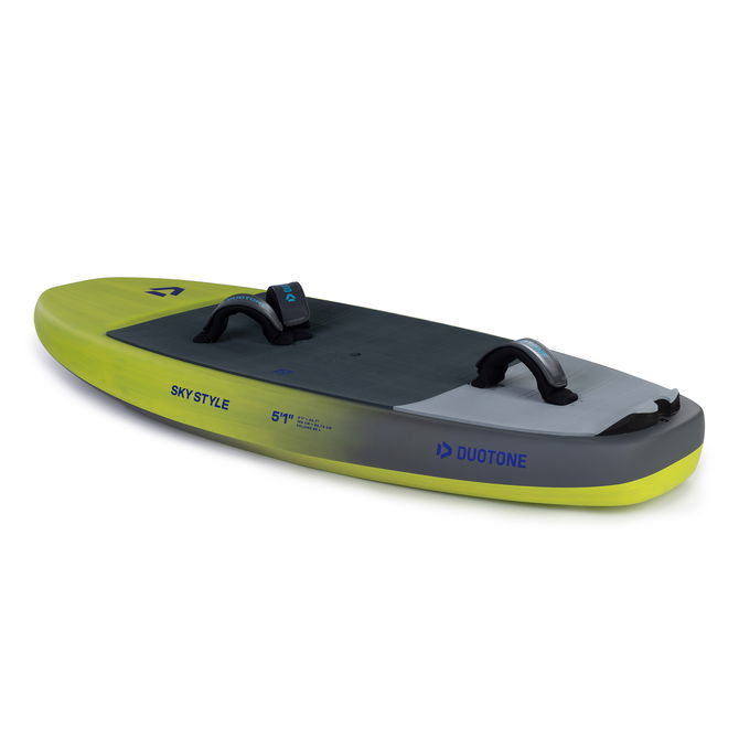 Sky Style - C52:lime/dark-grey - 4'11"