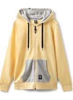 Hoody Zip Team women - 706 off-blue - 34/XS