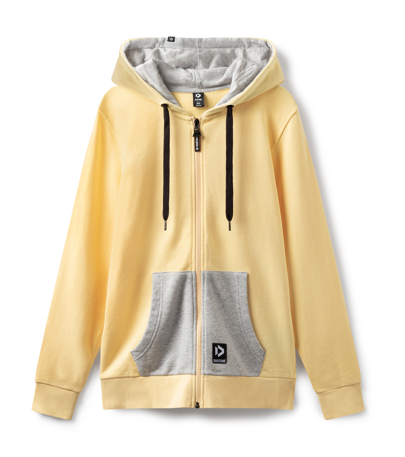 Hoody Zip Team women - 706 off-blue - 34/XS