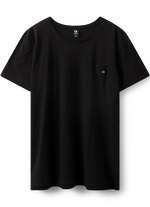 Tee Pocket SS - 900 black - 48/S