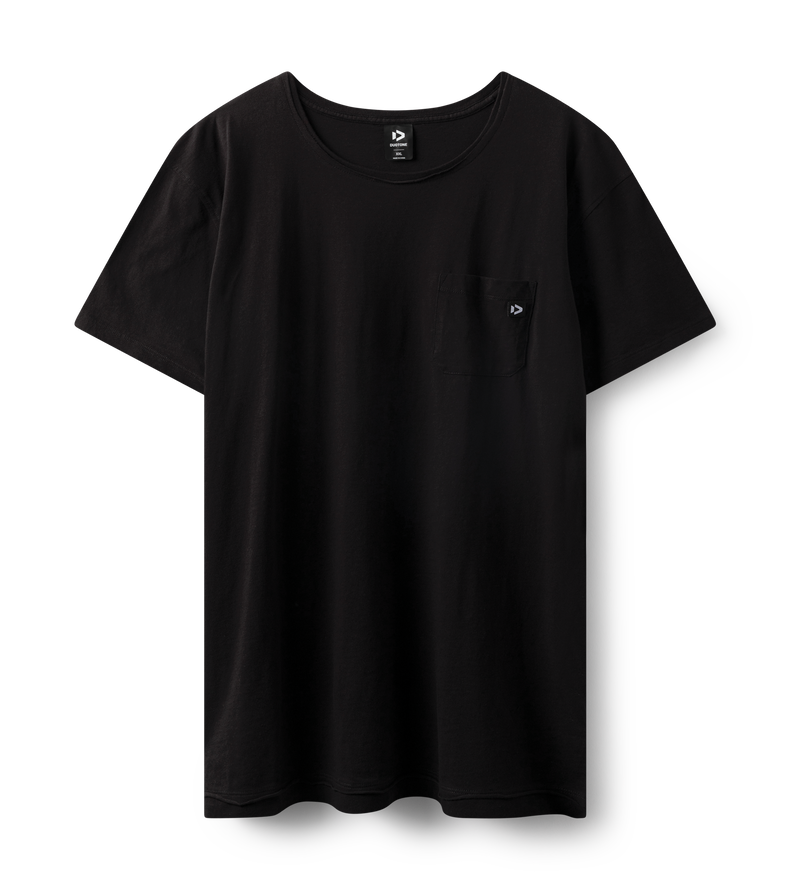 Tee Pocket SS - 900 black - 48/S