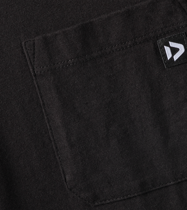 Tee Pocket SS - 900 black - 48/S