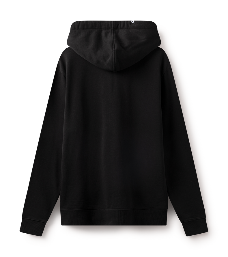 Hoody Team Zip women - 900 black - 34/XS