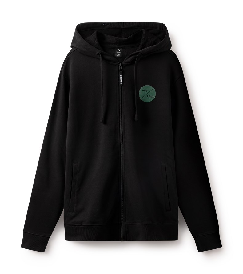 Hoody Team Zip women - 900 black - 34/XS