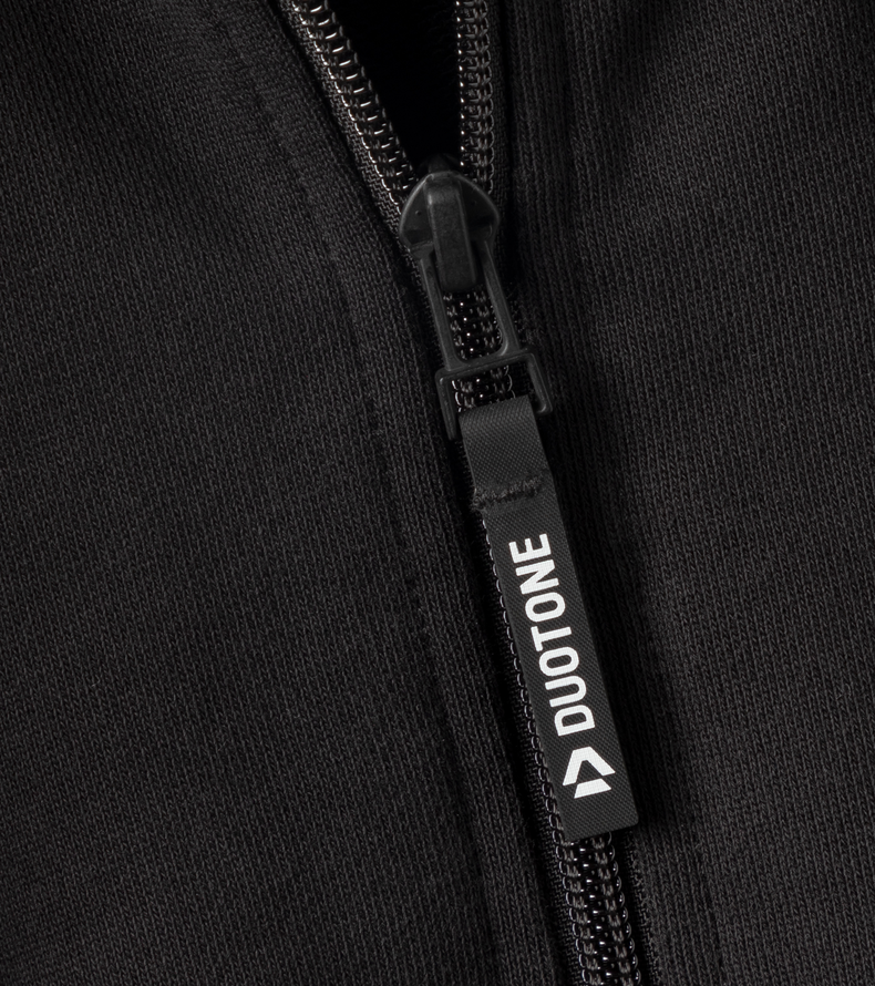 Hoody Team Zip women - 900 black - 34/XS