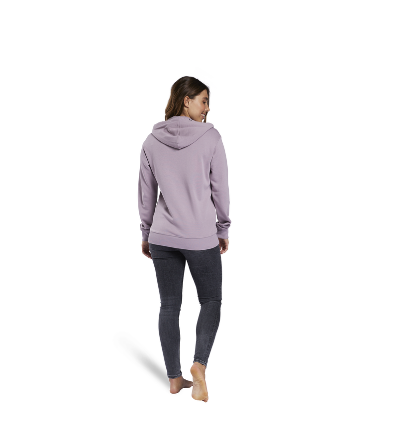 Hoody Team Zip women - 066 stormy-lavender - 34/XS
