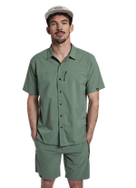 Shirt Wave SS unisex - 616 dusty-olive - 52/L
