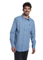 Shirt Breeze LS unisex - 724 blue-fog - 46/XS