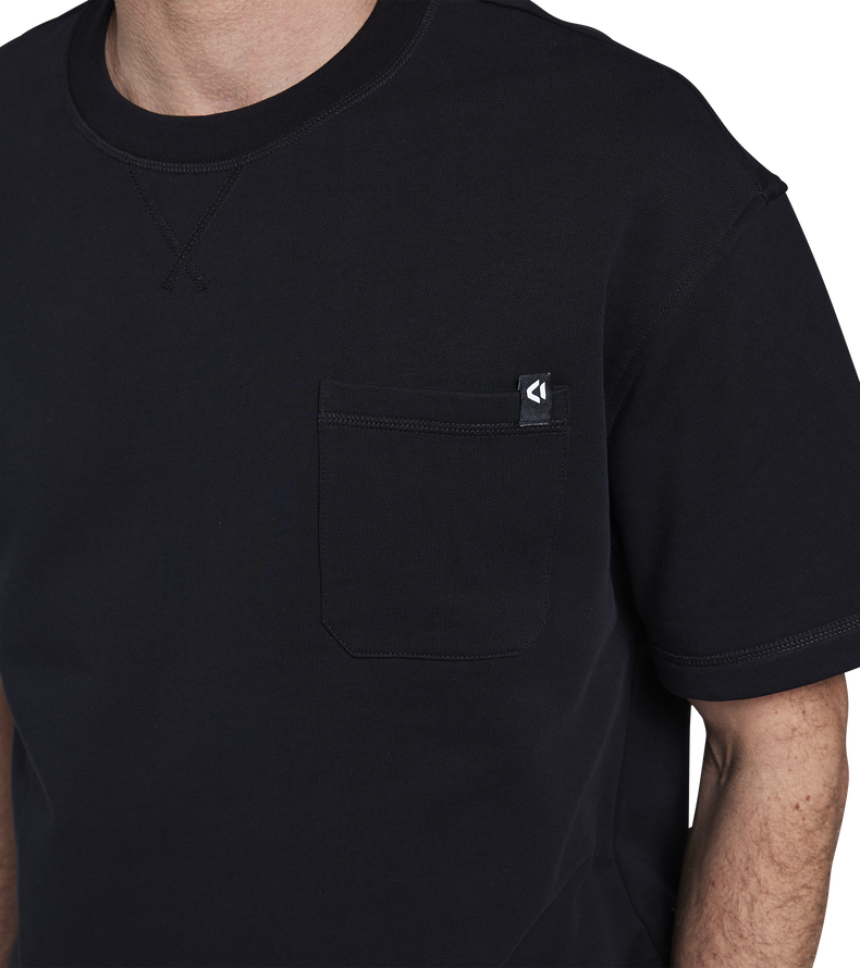 Sweat Tide SS unisex - 900 black - 46/XS
