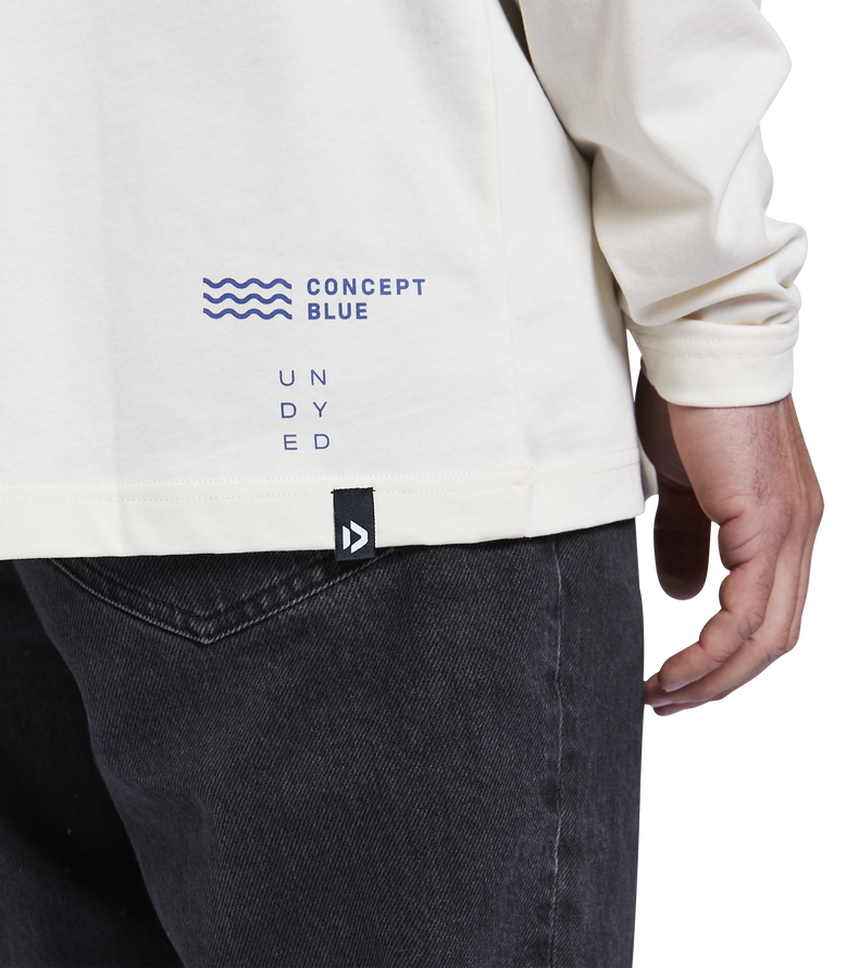 Tee Team LS undyed unisex - 106 undyed-cotton - 46/XS