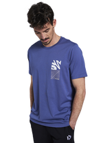 Tee 4the Team SS men - 725 blue-indigo - 48/S
