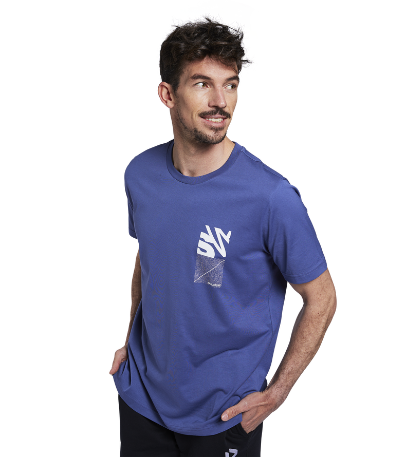 Tee 4the Team SS men - 725 blue-indigo - 48/S
