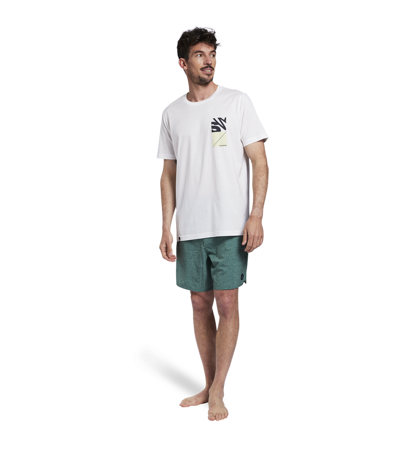 Tee 4the Team SS men - 100 peak-white - 48/S