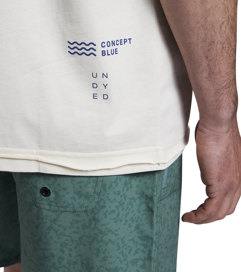 Tee Pocket SS undyed men - 106 undyed-cotton - 48/S