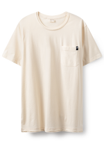 Tee Pocket SS undyed men - 106 undyed-cotton - 48/S