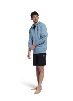 Hoody Gust Zip men - 724 blue-fog - 52/L