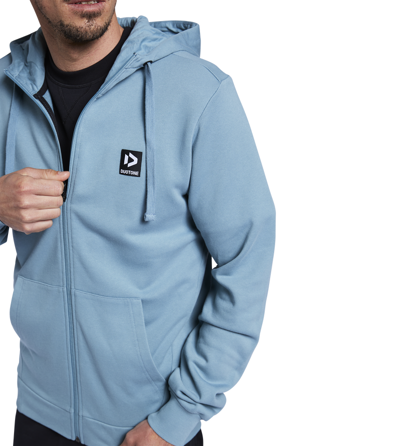 Hoody Gust Zip men - 724 blue-fog - 52/L